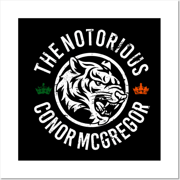 Conor McGregor Tiger Wall Art by MMAMerch